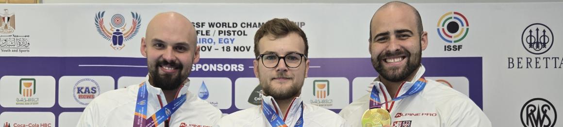 Mistr světa na 300 m vleže Nymburský začínal se střelbou s tátou doma na zahradě