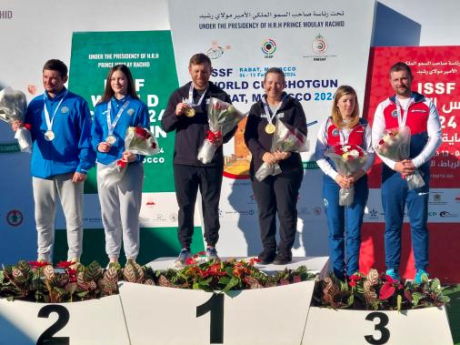 Martina Kučerová a Tomáš Nýdrle získali bronz v MIX týmech na SP v Rabatu