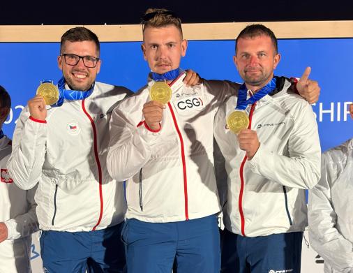 Zlato, stříbro a bronz! Skeetaři zakončili svou část ME ve velké parádě