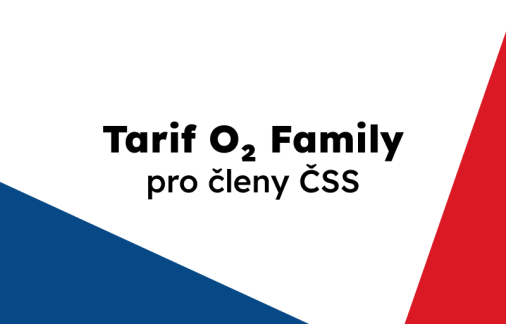 Nabídka tarifu O2 Family pro členy ČSS