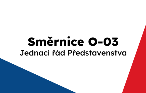 O-03: Jednací řád Představenstva
