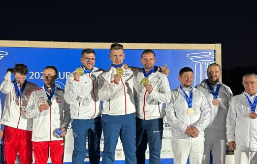 Zlato, stříbro a bronz! Skeetaři zakončili svou část ME ve velké parádě